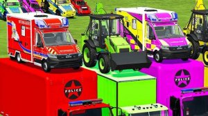 Машинки летают и прыгают! Развивающие мультики Машины помощники. Мультфильмы про машинки