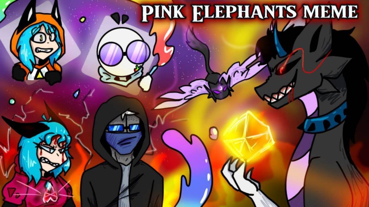 Pink Elephants Animation Meme