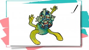 Как нарисовать Злого Доуи Poppy Playtime 4 / How to draw Doey