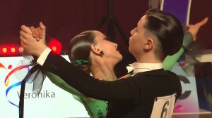 Спортивные бальные танцы. Венский вальс Юниоры