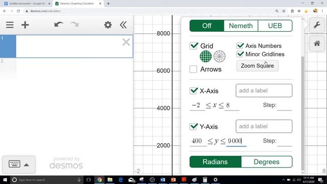 How to use Desmos to graph Exponential Functions смотреть онлайн