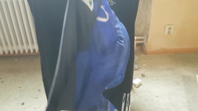 Ripping Jako Rain Jacket And Adidas Trackie