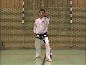 Юль Гок видео в тхэквондо туль сине-красный пояс 3 гып хьенг 38 движений, комплекс Yul Gok Tul спорт