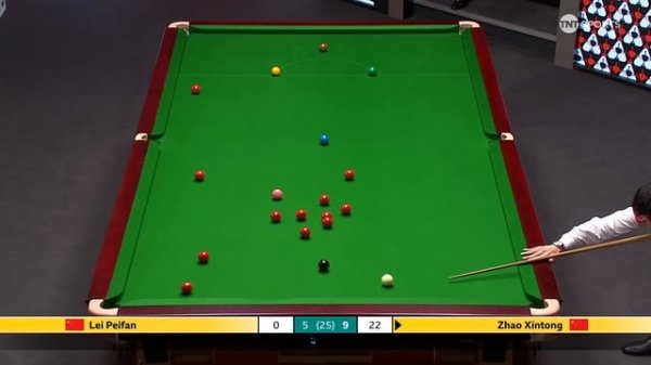 'Snooker’s Luke Littler' Zhao Xintong on fire against Lei Peifan | 2025 Halo World Championship