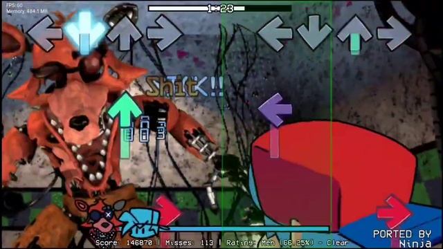 Фрайдей найт фанкин против Фнаф 2 сложность (Hard)3#