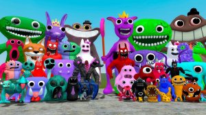 НОВЫЕ ПЕРСОНАЖИ Garten of Banban 7 против СТАРЫХ! Кто СИЛЬНЕЕ в Garry’s Mod?! 🔥