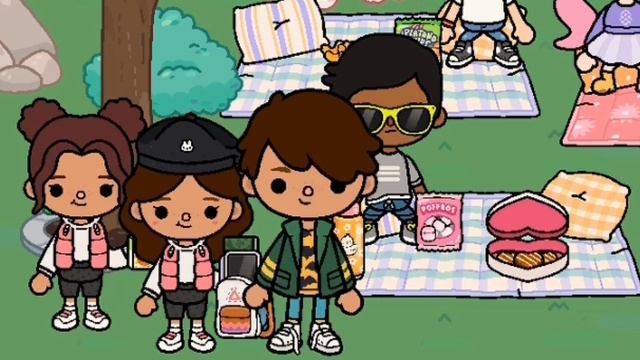 Влог: Прогулка с Друзьями ⛲💘 // toca life world // toca boca // Emily Toca смотреть онлайн