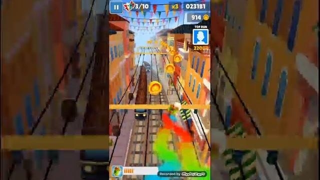 Subway Surfers OMG дебел пазач,куче и разговор смотреть онлайн