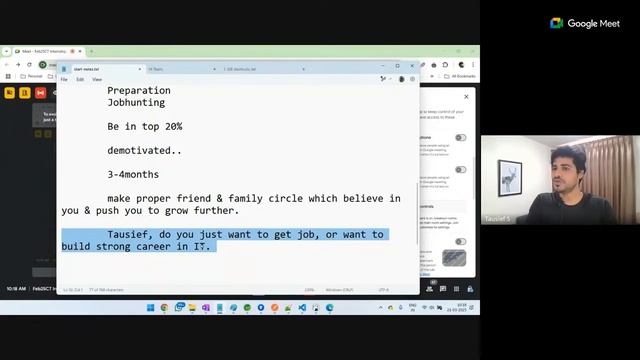 [Part 1/5] Secrets of Career Success & Steps to get Job смотреть онлайн