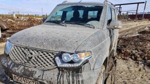 Уаз патриот закусывает руль