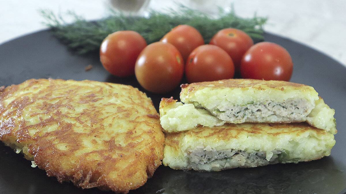 Идея ужина для всей семьи. Драники с мясом смотреть онлайн