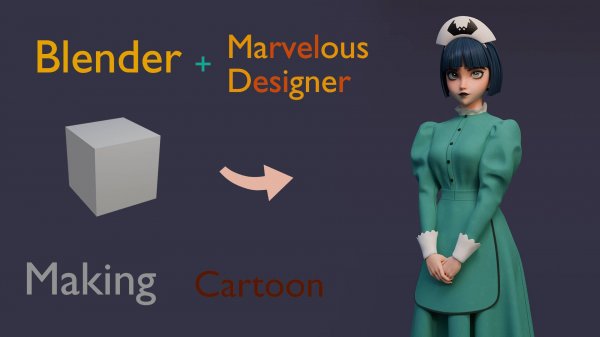 Создание 3d персонажа для анимации.