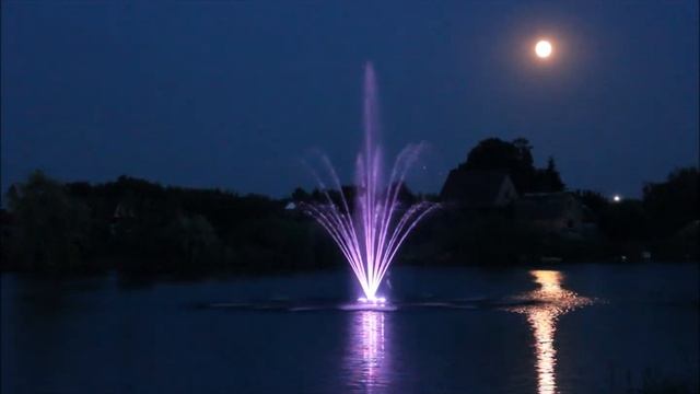 Плавающий фонтан "Fleur de lis" смотреть онлайн