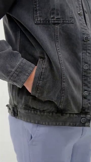 МУЖСКАЯ КУРТКА MR2540MC-GREY смотреть онлайн