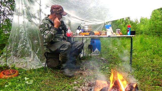 Рыбалка в глухой тайге на озере 2. Окунь. смотреть онлайн