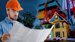 КАКОЙ СОСЕД ПОСТРОИЛ ЭТОТ ДОМ？ - Hello Neighbor Alpha 3 #3