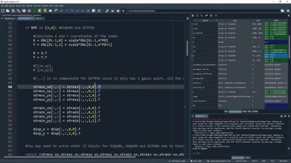 2D FEM in Python - Post-process and Examples(720P_HD)