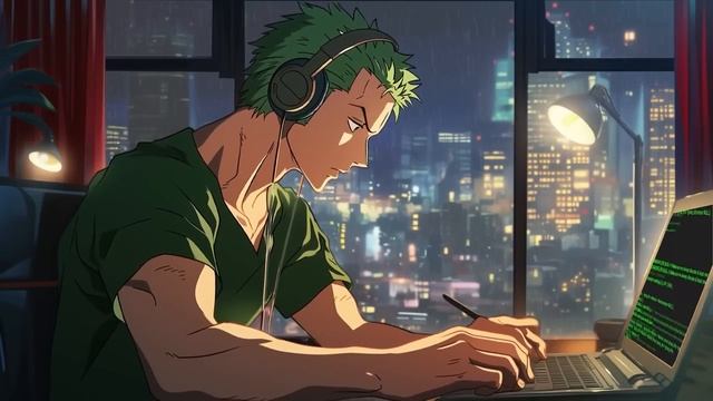 Музыка для учёбы 🎌 One Piece lo-fi хип-хоп микс 🎧 Музыка для фокуса [Музыка без рекламы] смотреть онлайн