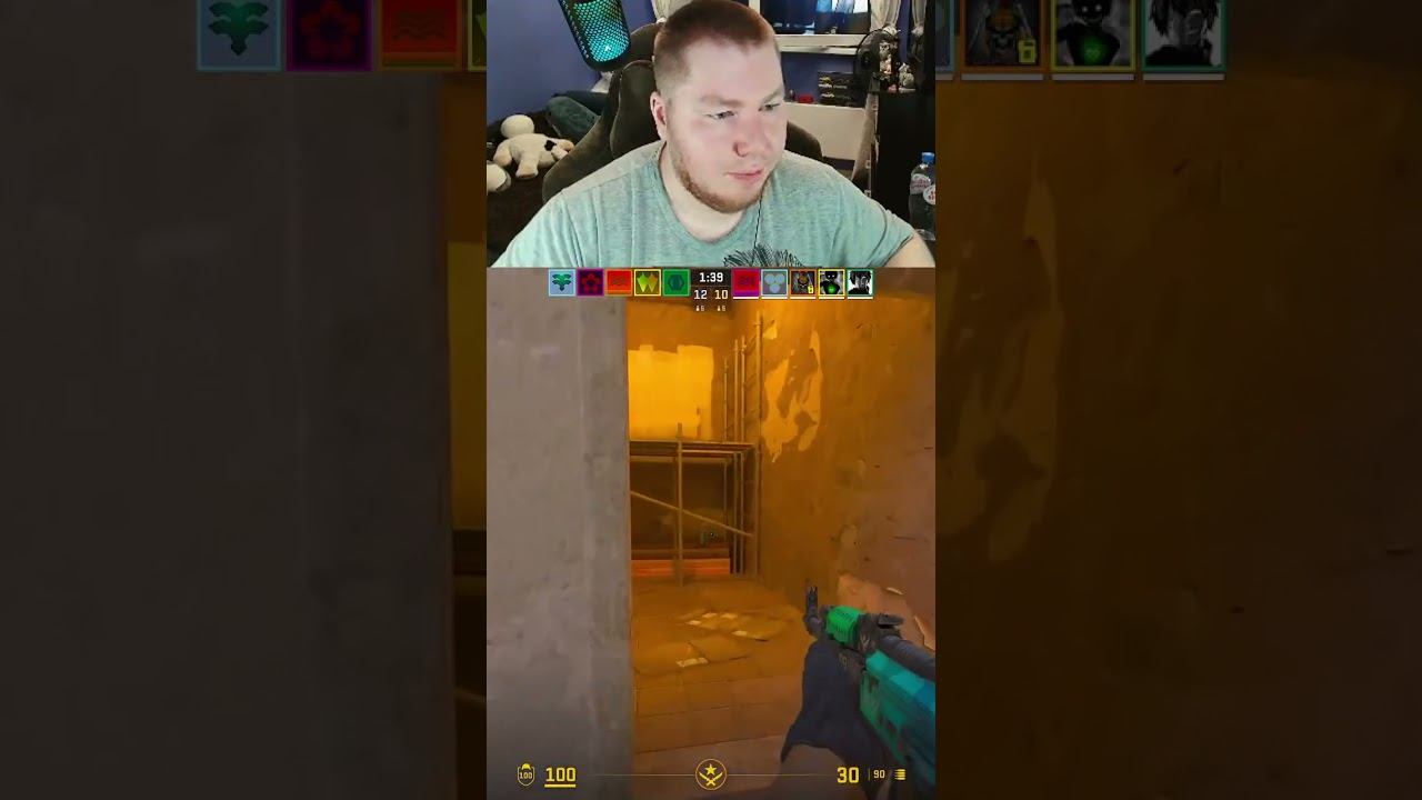 Сильверы идут на Б! #cs 2 #кс2 #кс #cs #прикол смотреть онлайн