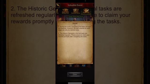 Evony Peak Trial new event and claim Rewards for 25 days смотреть онлайн