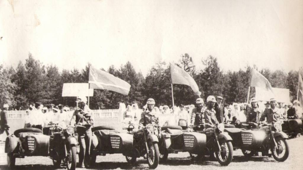 Фильм о мотопробеге в 1977 году, посвященном 80-летию М.К.Аммосова.