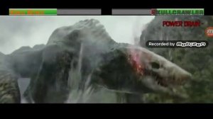 Эпичная битва кин Конга и динозавра