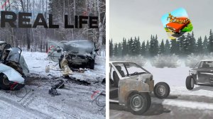 Реконструкция аварии с "ВАЗ 21099" и "Renault Logan" #28