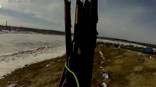 2018 8 апреля  ГАЭС параплан динамик