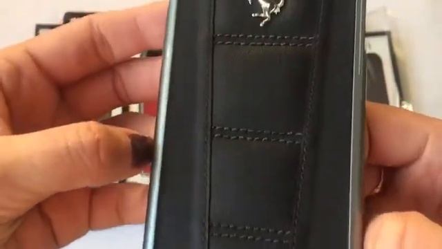 Чехол накладка BMW Leather 458 Hard