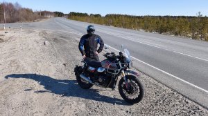 Первый выезд. Cyclone RE3 Scrambler.