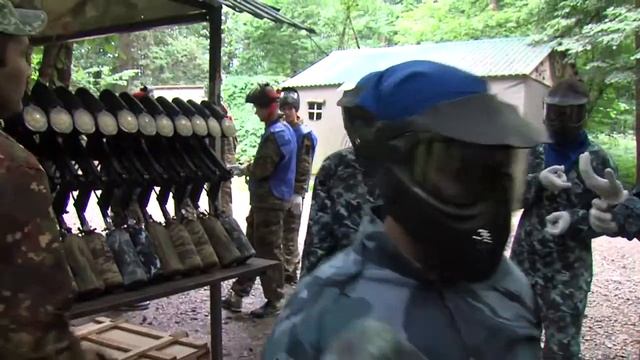 Турнир по пейнтболу на базе клуба-отеля "Воскресенское" смотреть онлайн