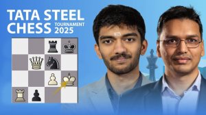 Доминация чемпиона в партии Гукеш 🆚 Харикришна ♟ Французская защита