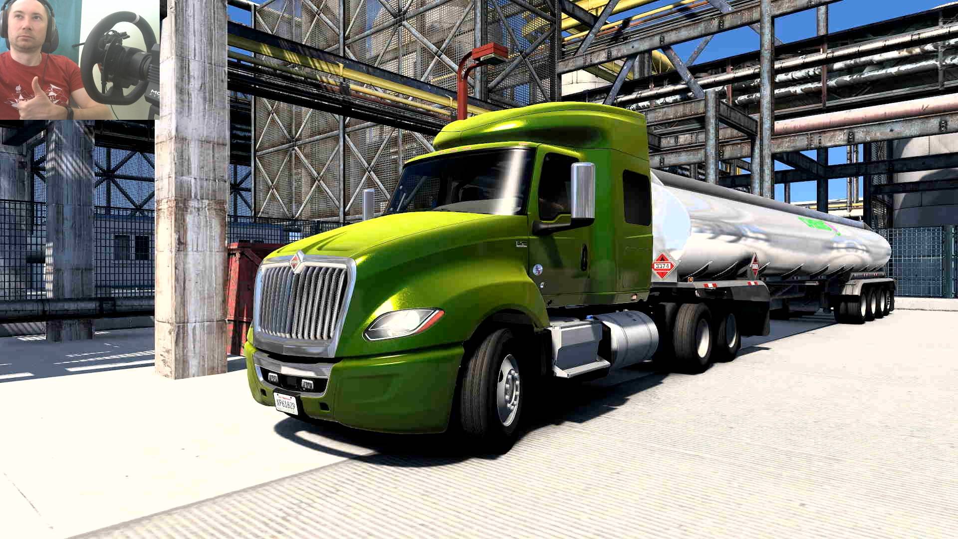 Путь к успеху - American truck simulator - 022 - на руле MOZA R5 смотреть онлайн