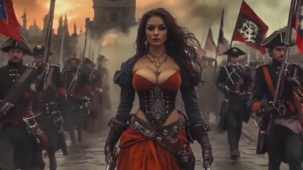 Мы дети шторма. We are the children of the storm.Music Video. AI Cinematic Video.