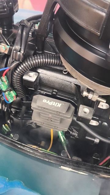 Установка реле выпрямителя KitPro комплекта 12В на лодочный мотор Hidea 9.9 PRO