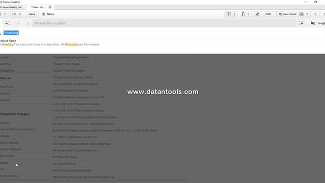 11 Smart Search In QlikSense