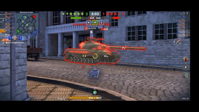 Бой на танке Char Mle 75