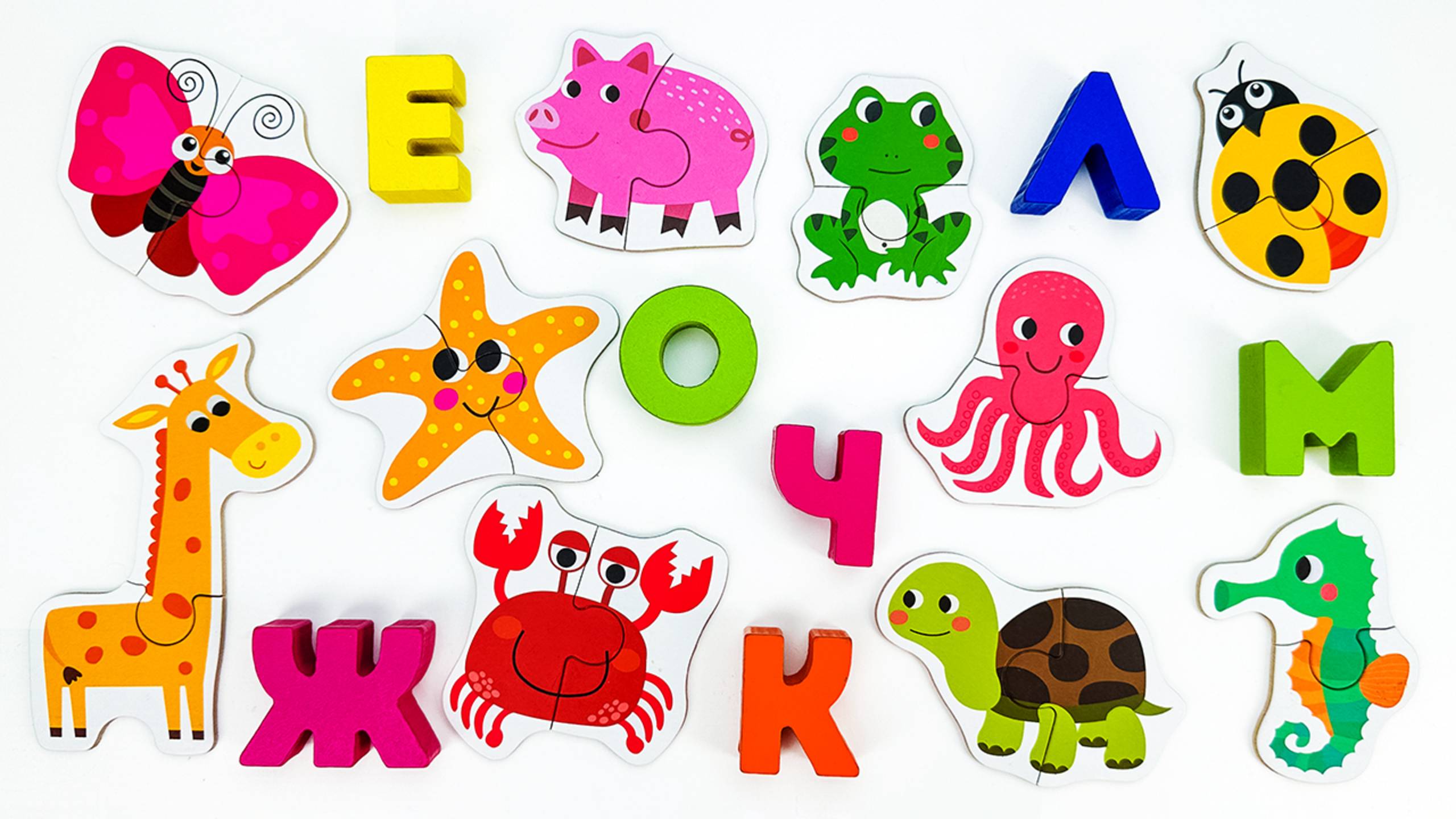 Запуск Речи для Малышей! Учим Буквы и Названия Животных! смотреть онлайн