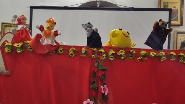 Кукольный театр: сказка "Колобок" смотреть онлайн