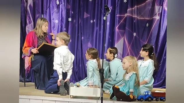 Премьера рождественского спектакля "По страницам Священной истории" смотреть онлайн