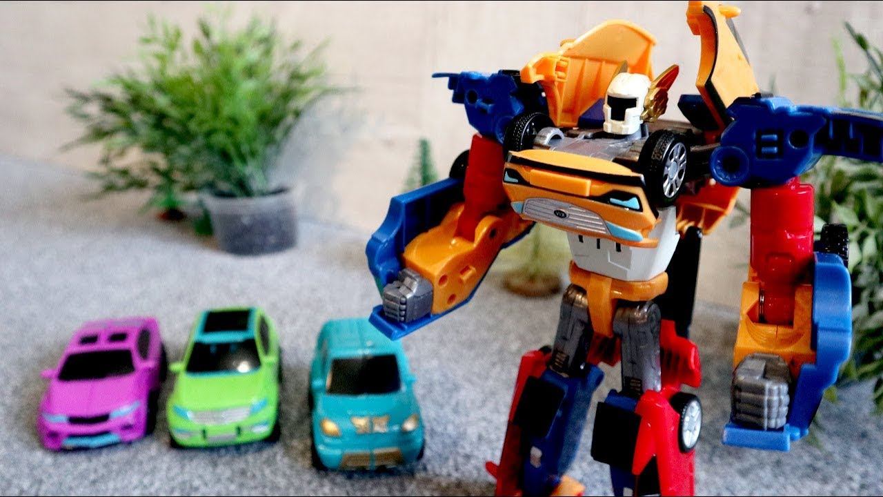 Тобот Тритан. Интеграция Тоботов X, Y, Z.  Распаковка. Тоботы - Трансформеры