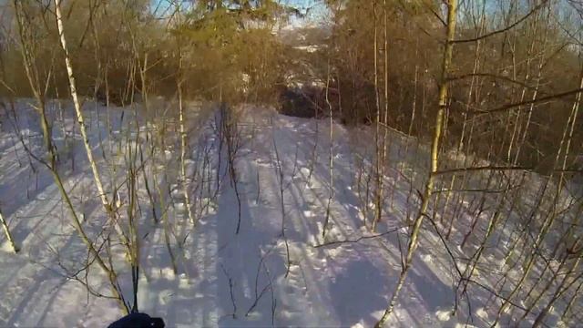 прыжок с креселка Тростян 2015 серия 4