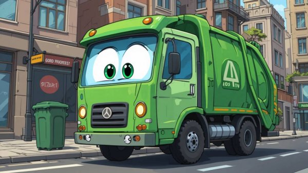 Песенки про МУСОРОВОЗЫ для малышей | Песенка про машинки | Мультики про машинки