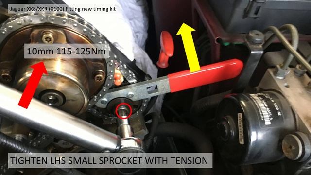 Fitting new timing chains, guides and metal tensioners. EP21Jaguar XK8 / XKR (X100) смотреть онлайн