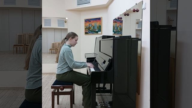 Поражинская Александра - И.С.Бах. Маленькая прелюдия До мажор