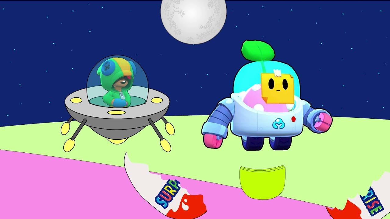 Мультик для детей. Открываем киндер сюрпризы Бравл Старс. BRAWL STARS смотреть онлайн