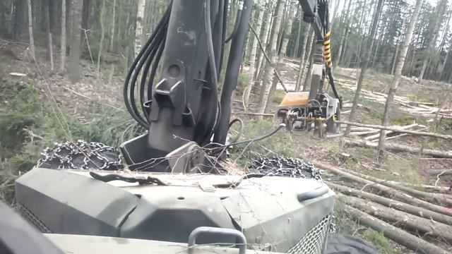,ponsse ergo ,пилим у карьера смотреть онлайн