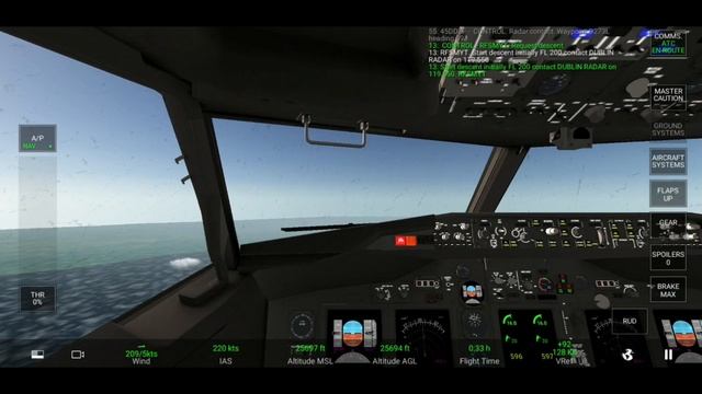 [RFS Real Flight Simulator#135]HLAT B737|London-Dublin{50min} смотреть онлайн