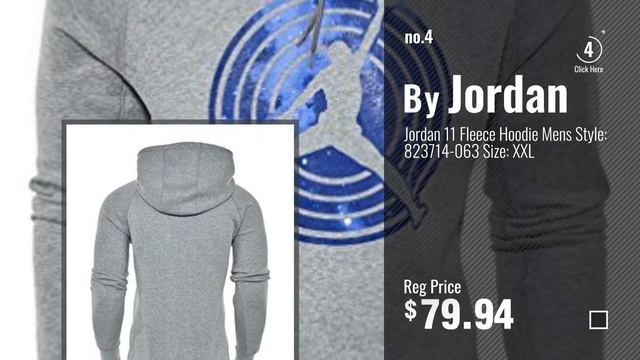 Top 10 Jordan Hoodie Men [2018 ]: Nike Mens Jordan Rise 23 Pullover Hoodie Black 861475-010 Size смотреть онлайн