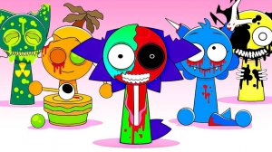 😱Новые Sprunki OC и МНОГО других | Фазы1-5❗️ Incredibox Sprunki Animation